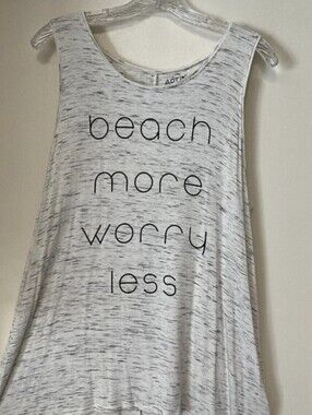 Women's Beach More Worry Less Tank Top